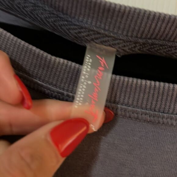 Free People Movement Long Sleeve Tee - Oversize Layered Relaxed T - Size Small - Picture 2 of 3